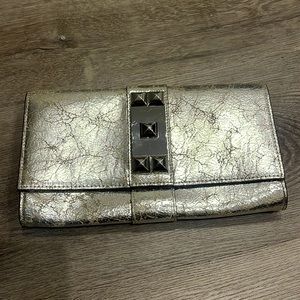 Vince Camuto Silver Clutch